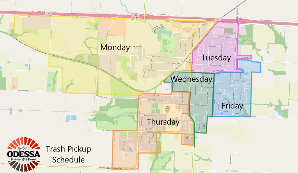 Official site of the City of Odessa, Missouri Solid Waste Management / Yard Waste / Recycle